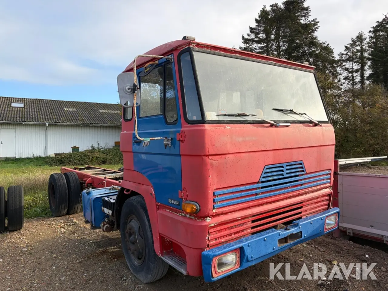 Billede 2 - Veteranlastbil DAF FA1600DF420