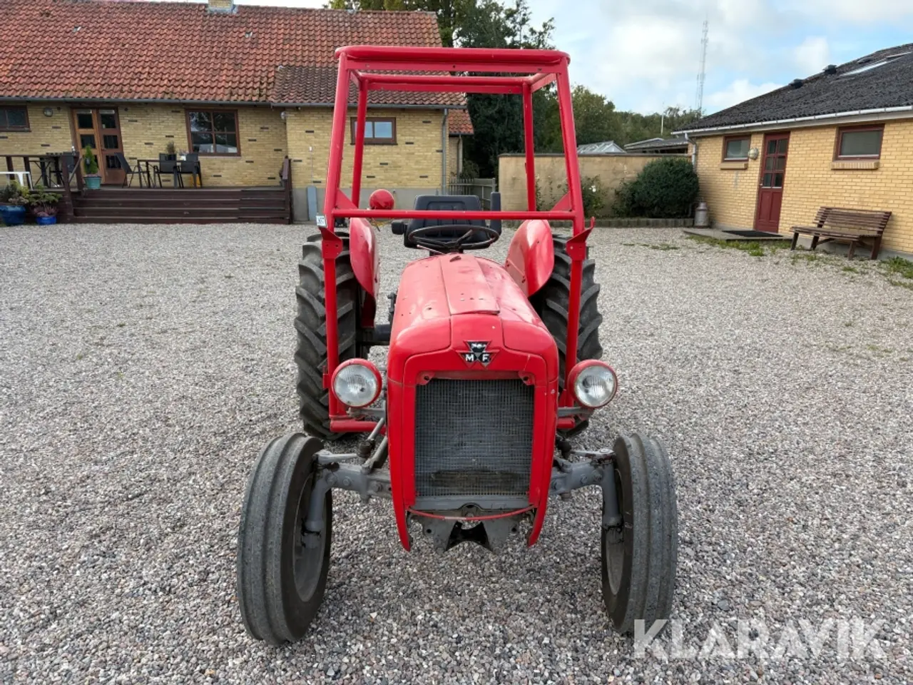 Billede 5 - Veterantraktor Massey Ferguson 35