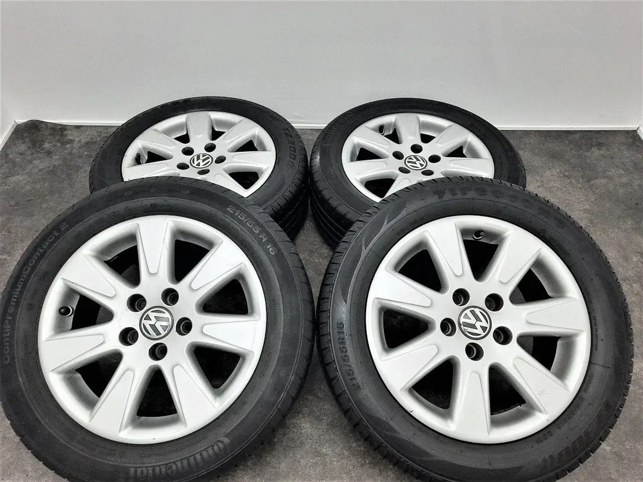 Billede 3 - 5x112 16" ET45 VW sommersæt