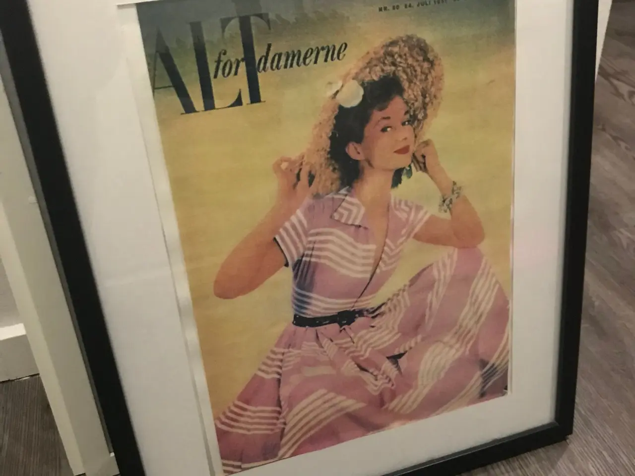Billede 2 - Plakat i stålramme