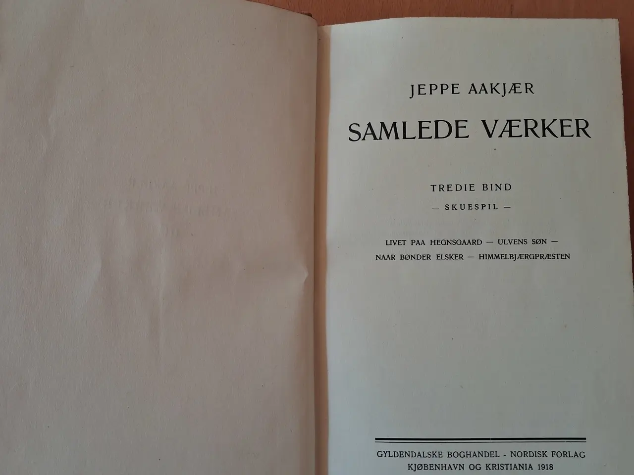 Billede 4 - Jeppe Aakjærs samlede værker