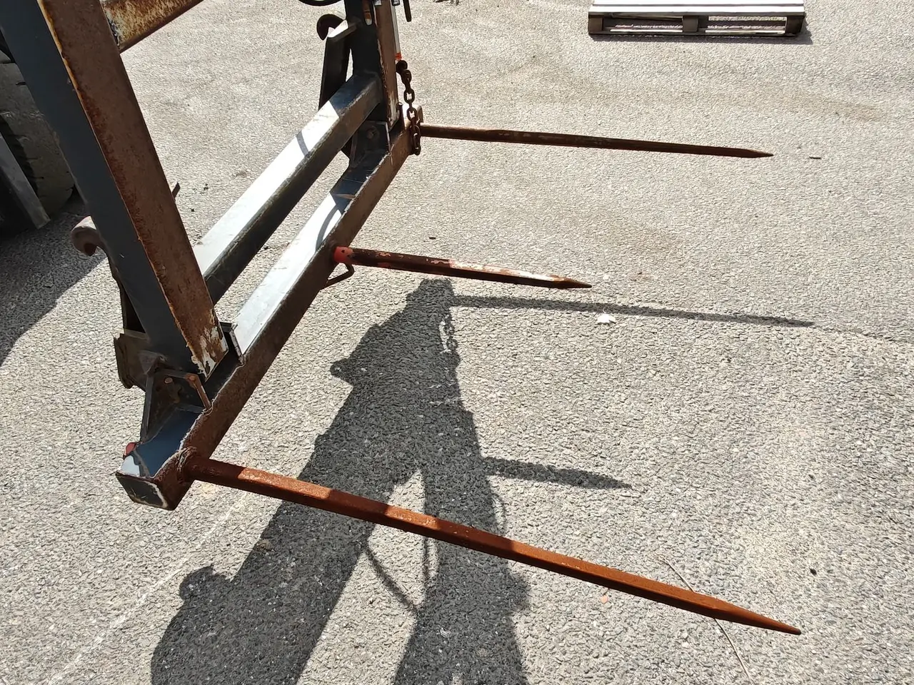 Billede 6 - - - - Storballespyd m/EURO beslag Med hydraulisk opklap