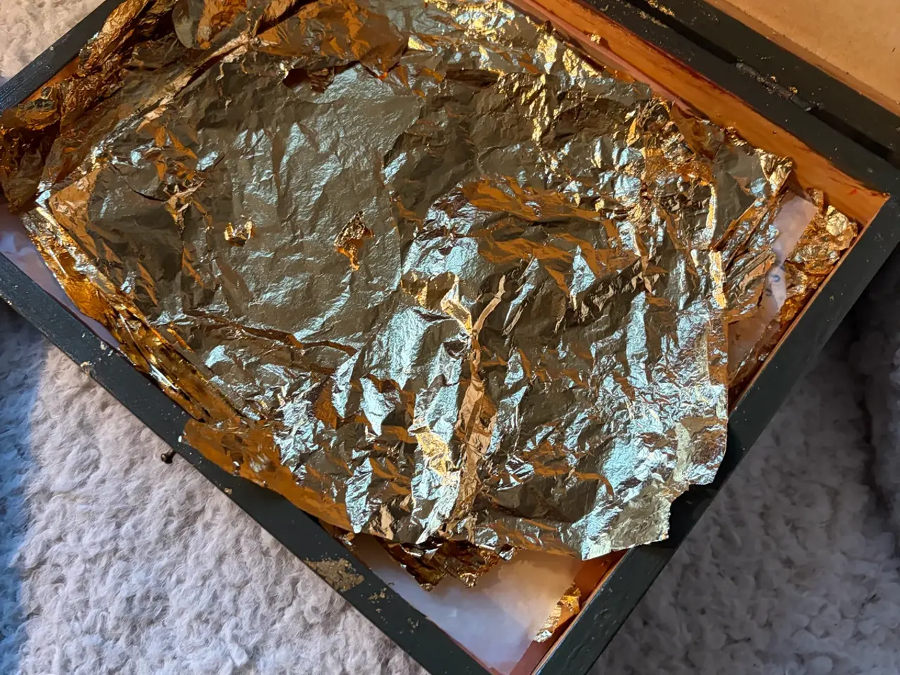 Billede 3 - Bladguld ca. 30 ark
