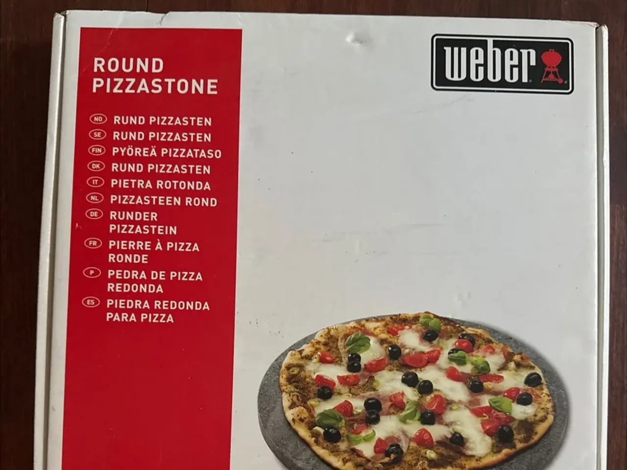 Billede 1 - Rund pizza sten