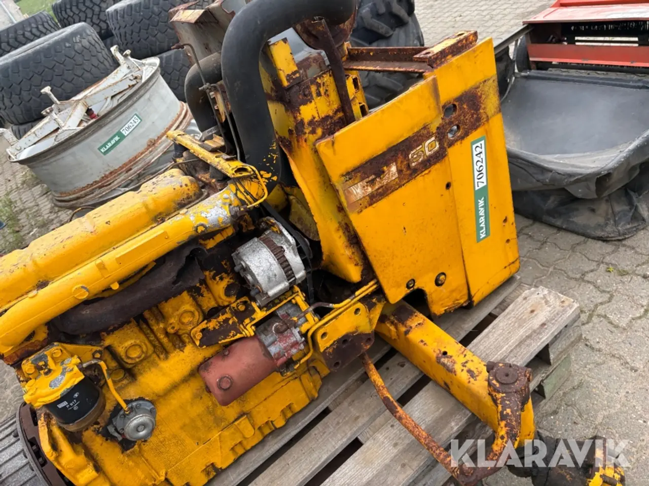 Billede 8 - Motor Massey Ferguson 50 BX