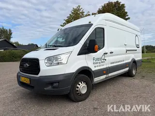Varebil Ford Transit 2.0 TDCI 170 HK Kassevogn