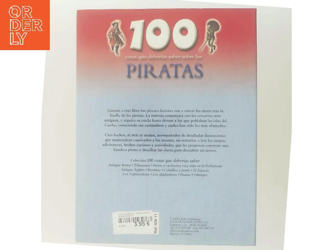 Billede 3 - Cien cosas que deberías saber sobre los piratas af Andrew Langley (Bog)