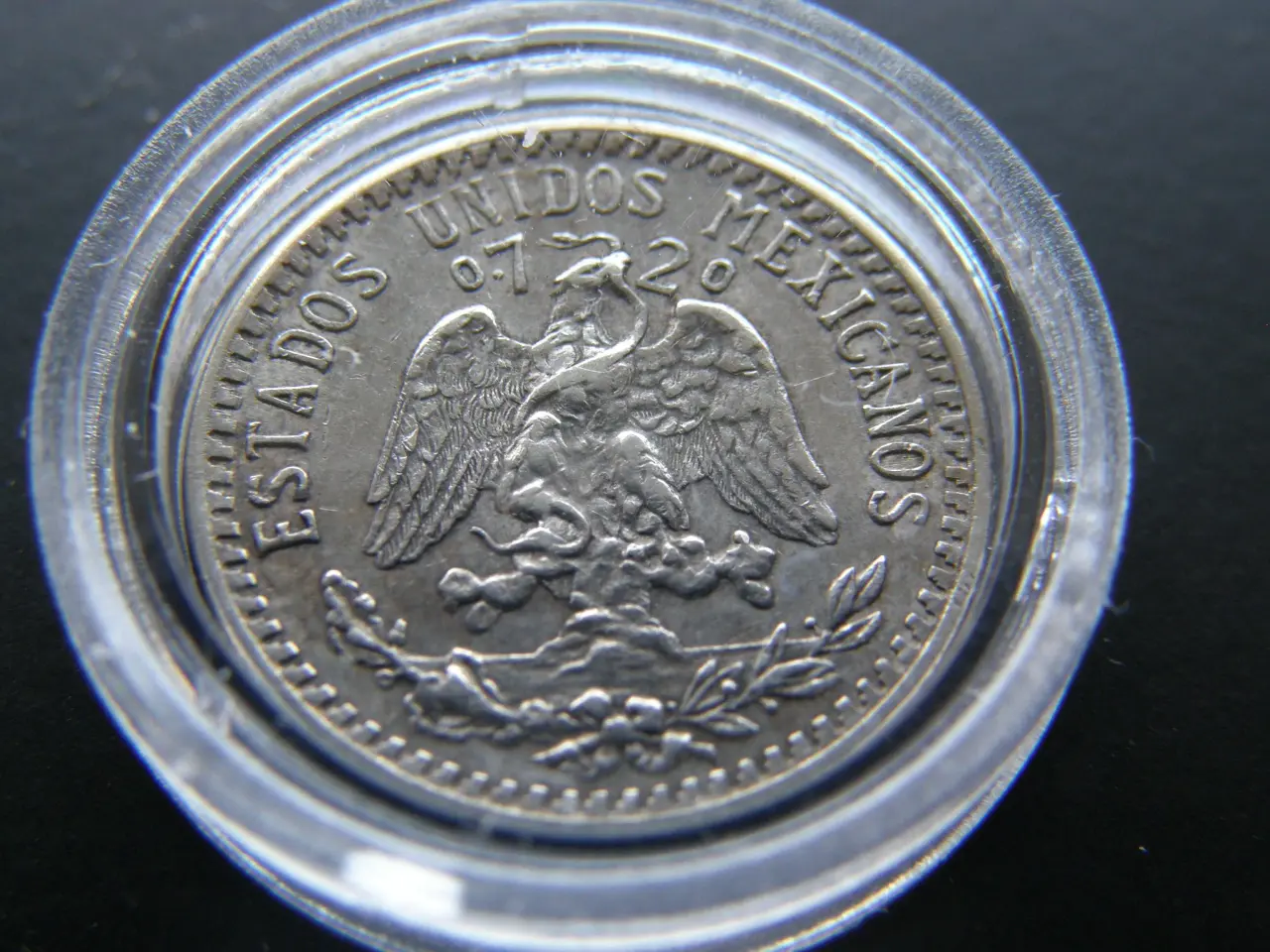Billede 2 - Mexico 20 Centavos 1937 Sølv KM#438.