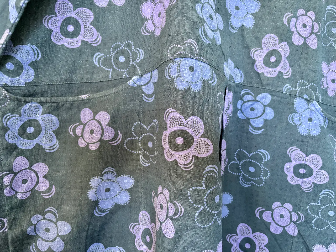 Billede 3 - Gudrun Sjöden, blå kjole m blomster, str XL