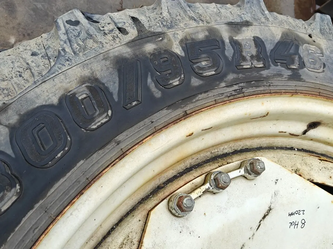 Billede 2 - sprøjtehjul 300/95R46 XXX