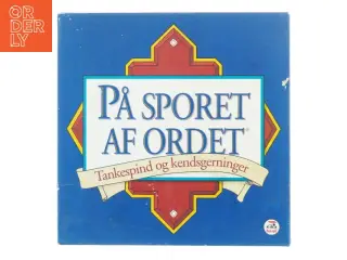 Brætspil 'På Sporet af Ordet' fra Dan Spil (str. 27 x, 27 x 8 cm)