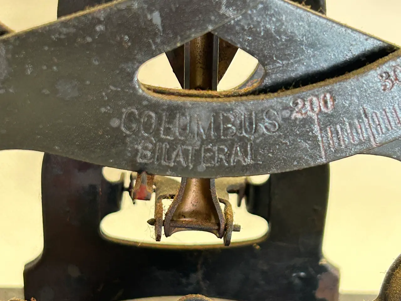 Billede 2 - Antik Columbus Bilateral brevvægt (op til 1000g) 