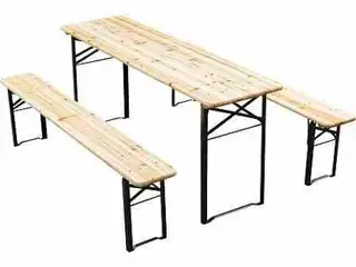 Elmehøj Bord med to bænke