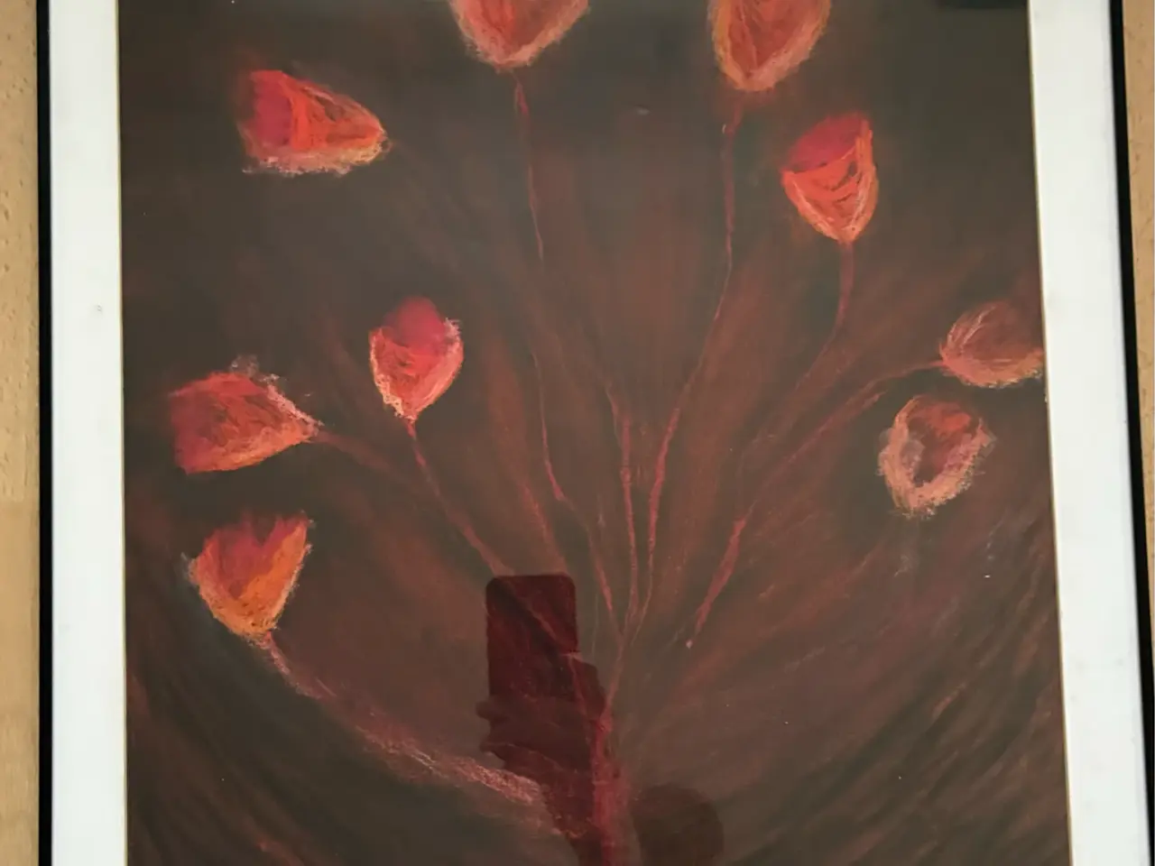 Billede 2 - Anne-Merete Nielsen, (1946-1998) oliepastel