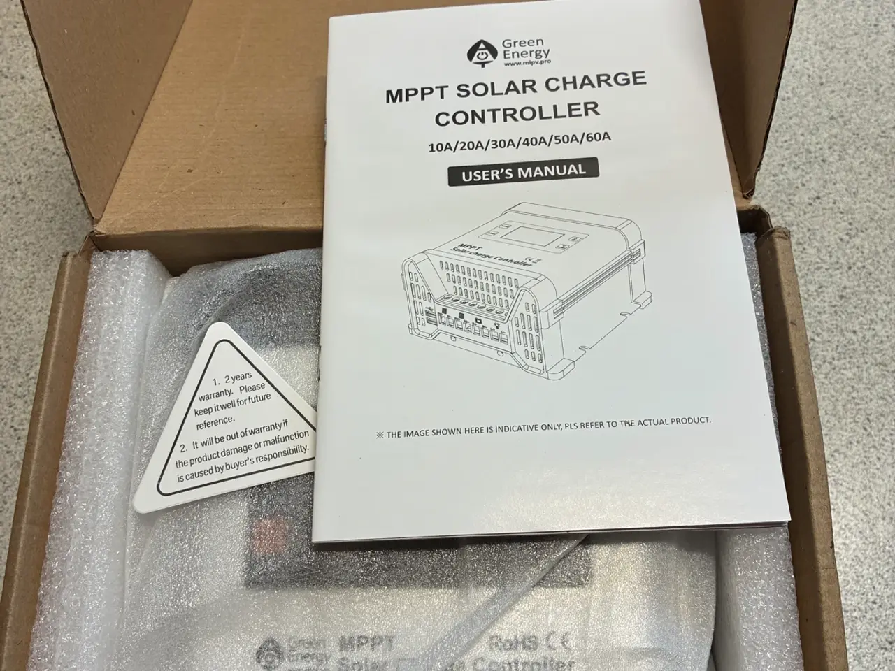 Billede 2 - Solcelle/Controller til solpanel
