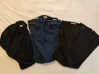3 par bukser (Jack & Jones + Selected) – str. M /