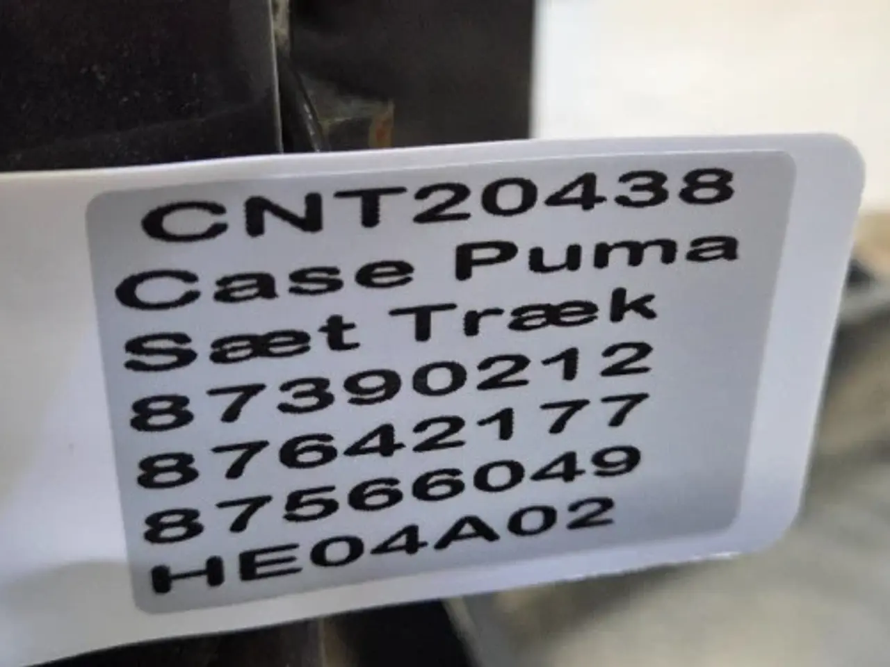 Billede 20 - Case Maxxum 130 Træk Sæt 87390212