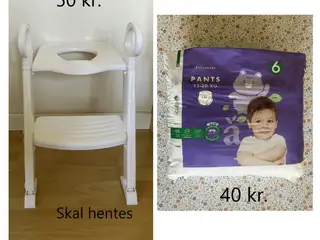 Toilettræner – bleer.