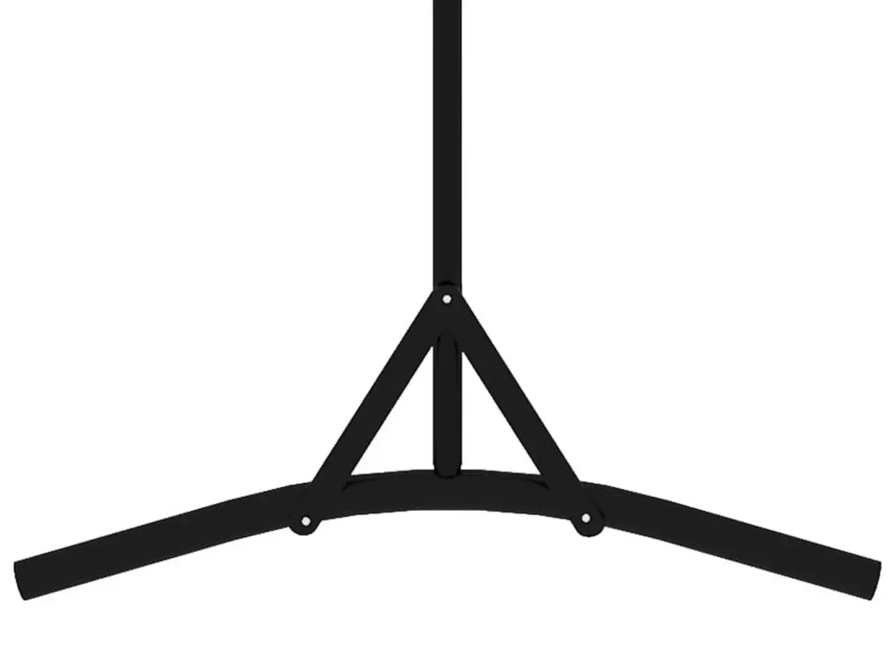Billede 4 - Rumdeler i stof 175 × 180 cm - antracitgrå