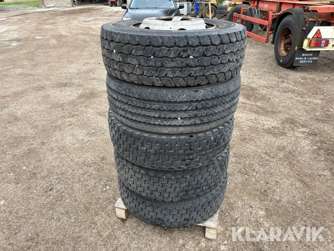 Billede 4 - Dæk til varebil Hankook Smart flex DH35 - 5 styk