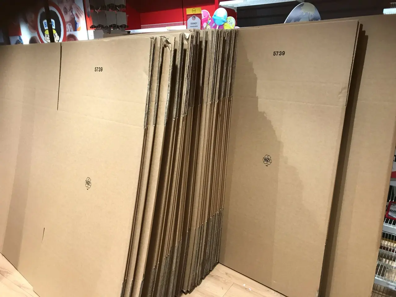 Billede 2 - Store kraftige flyttekasser
