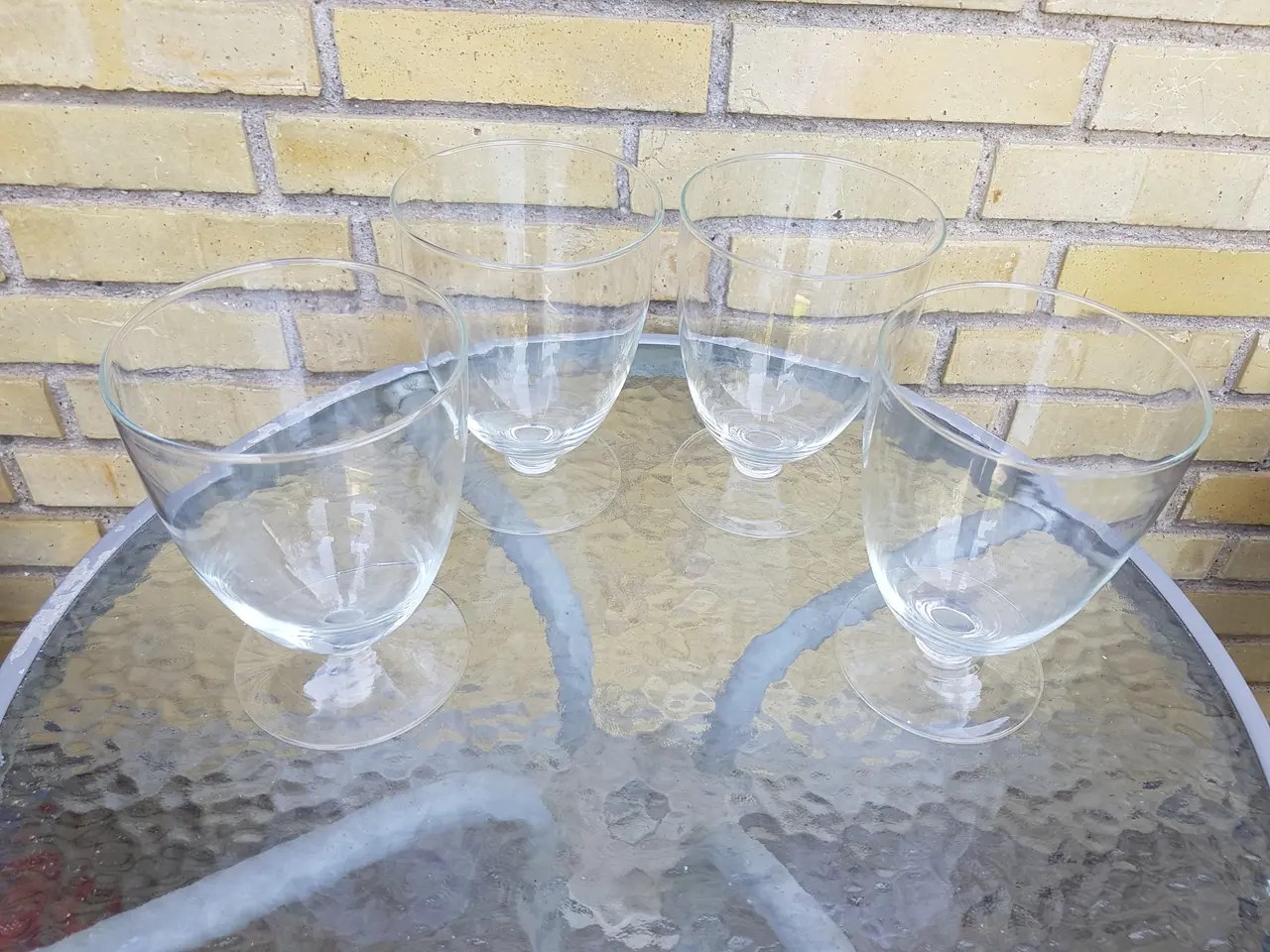 Billede 2 - Glasvaser 4stk ens
