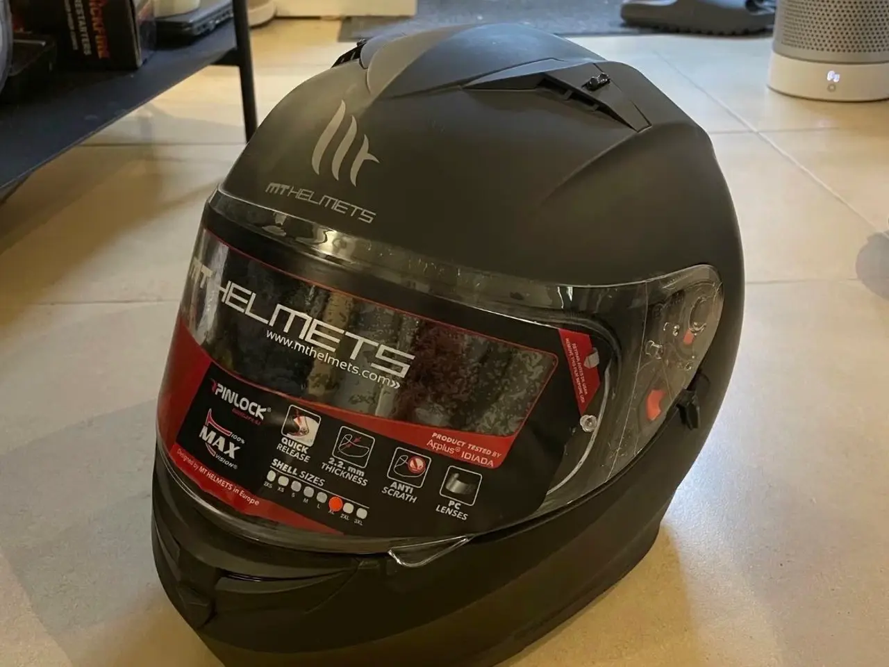 Billede 1 - Scooter hjelm - Aldrig været brugt