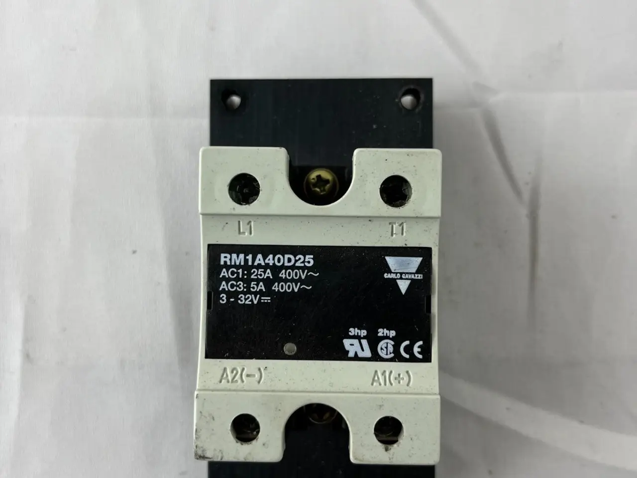 Billede 2 - Carlo Gavazzi RM1A40D25 Solid State relæ SSR 25A