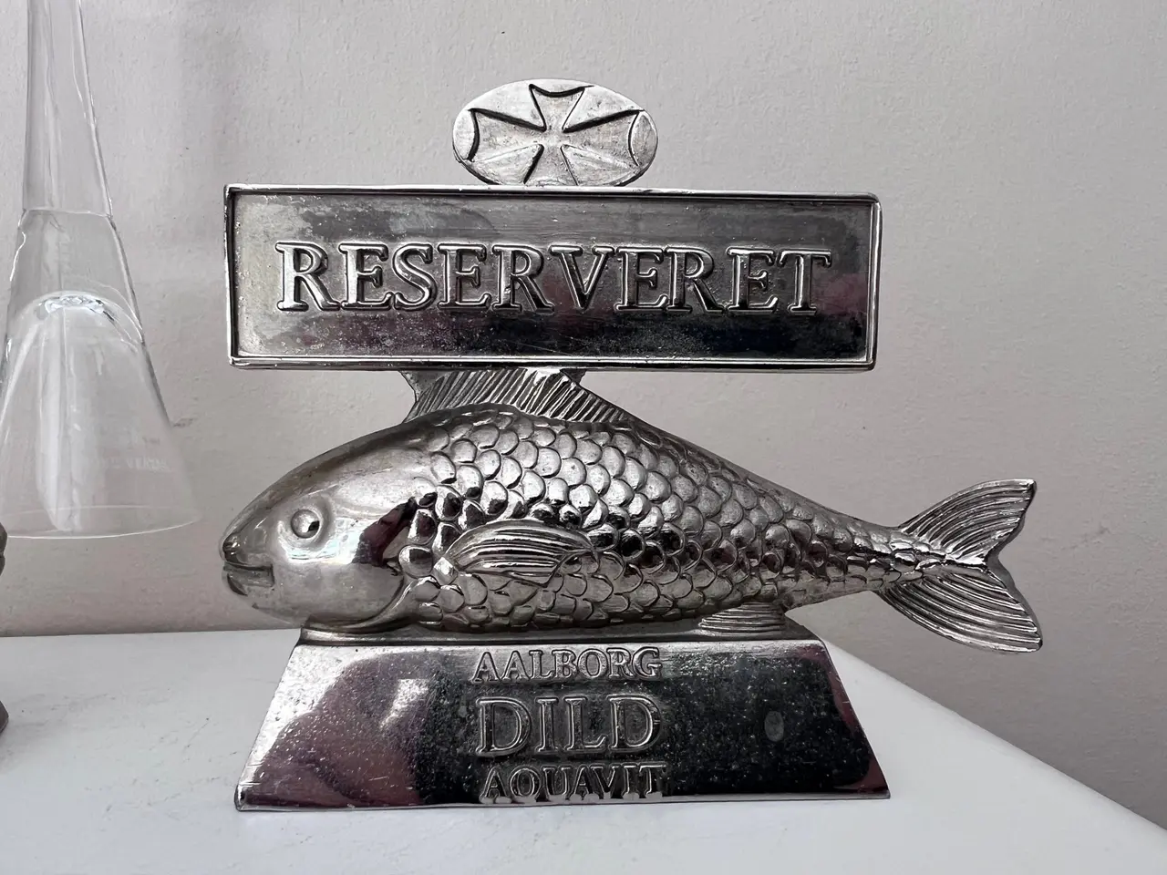 Billede 3 - Ålborg akvavit snapseglas holder og reserveret 