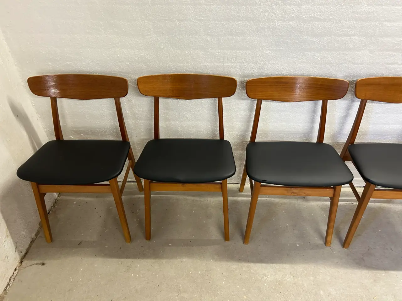 Billede 5 - 6 flotte vintage teakstole fra Findahl Møbler – da