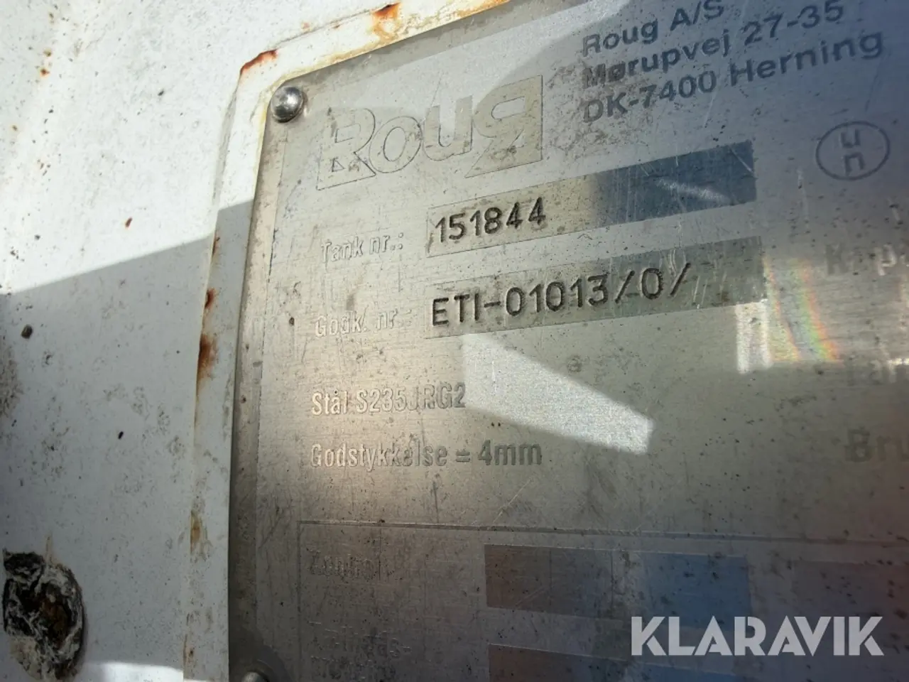 Billede 6 - Ståltank 1000L