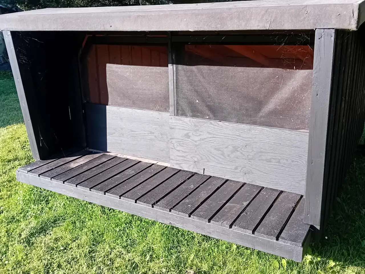 Billede 1 - Hjemmebygget shelter