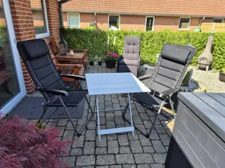 Campingstole 2 stk. med bord