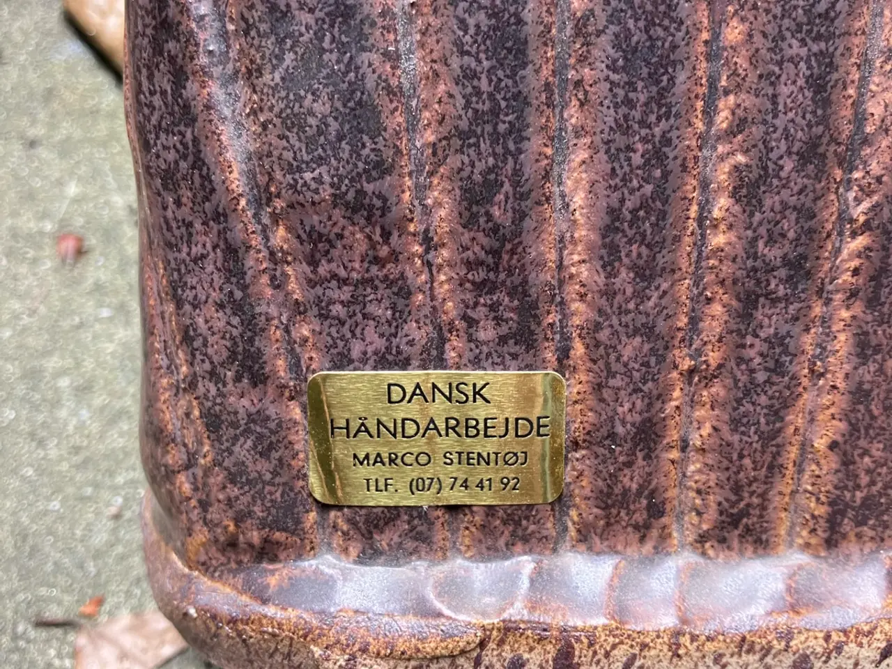 Billede 3 - Keramisk vase Marco stentøj