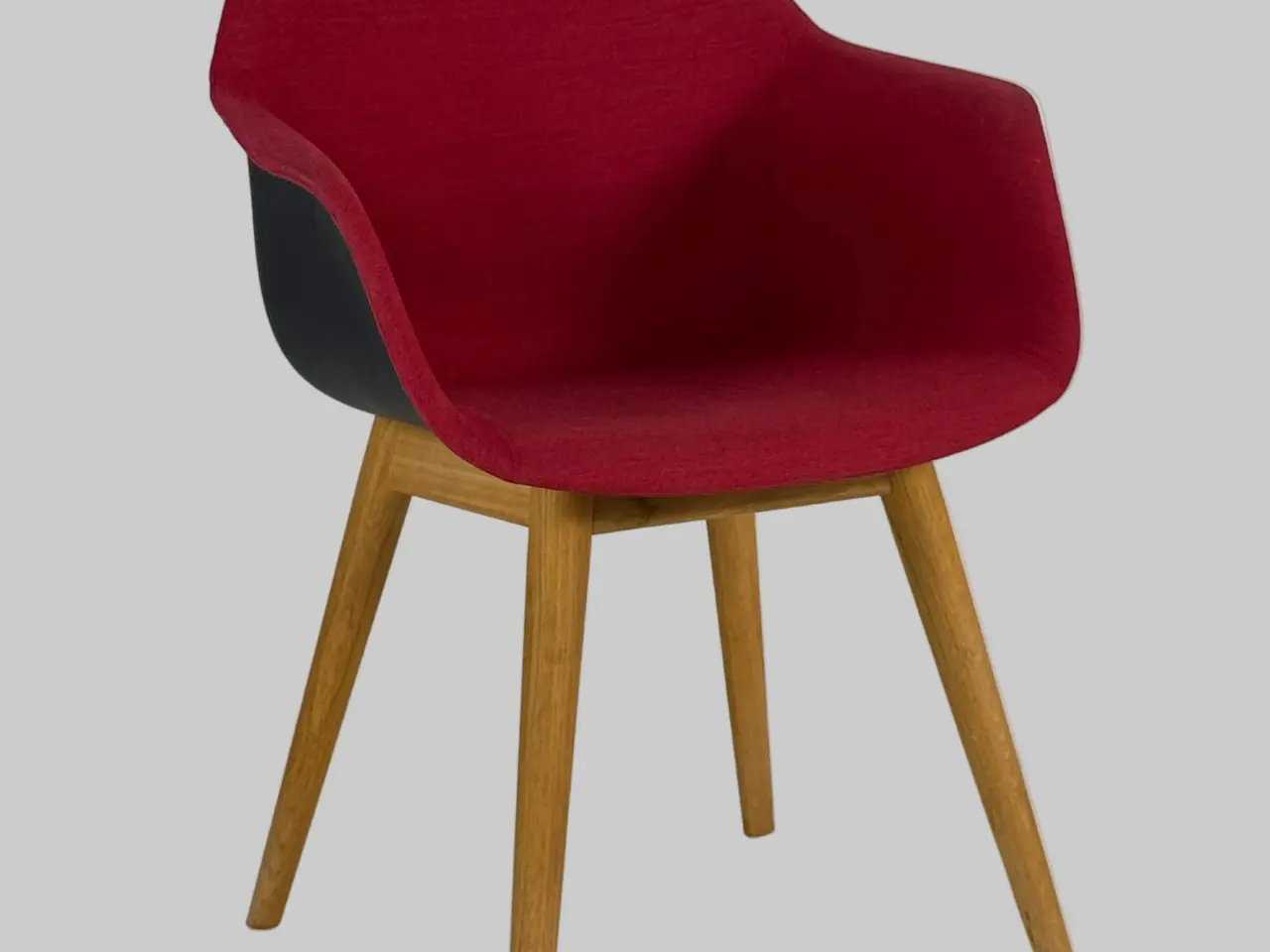 Billede 1 - Four Design FourMe 44 Wooden Legs Stol – Sort med Træ Stel