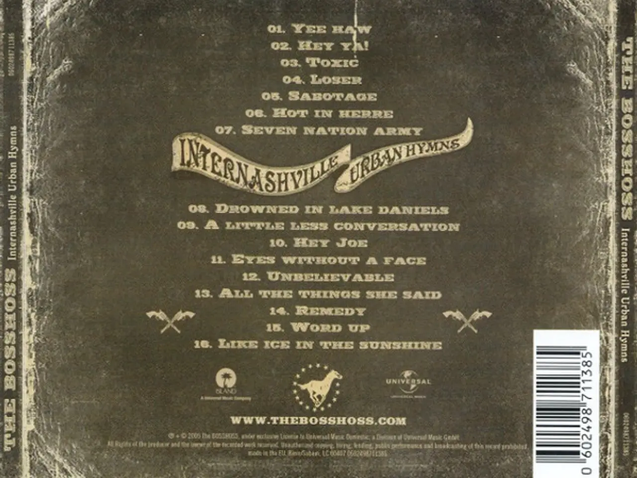 Billede 2 - BossHoss* – Internashville Urban Hymns – CD