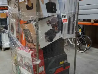 Palletårn med elektronik varer m.m. (MOMSFRI)