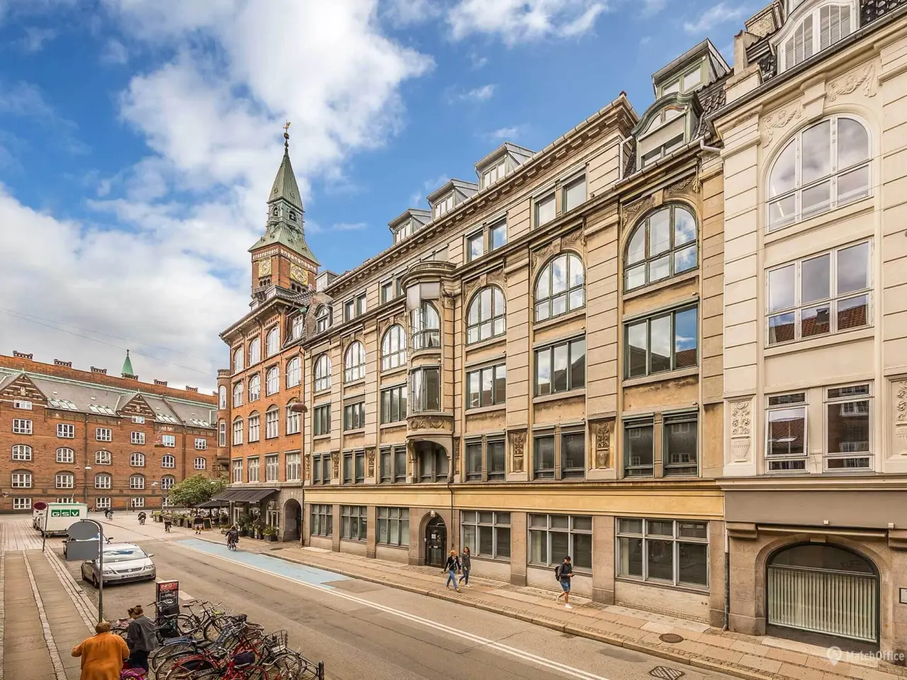 Billede 1 - Nyistandsat kontor med ventilation og køl i klassisk københavnerejendom - 100 meter fra Rådhuspladsen.