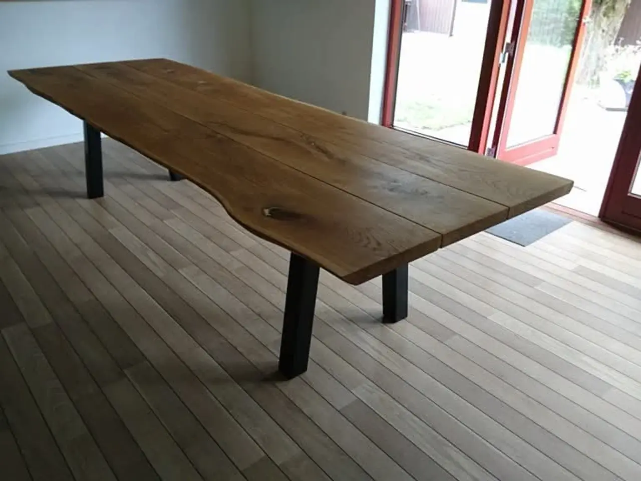 Billede 3 - Plankebord lavet i egeplanker