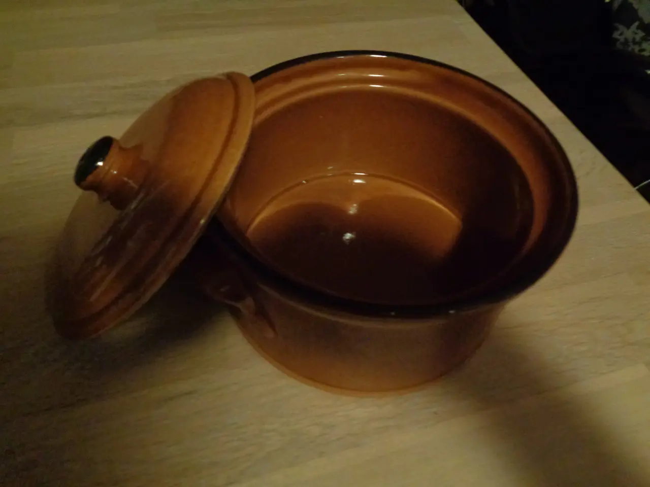 Billede 3 - Lerskål med låg