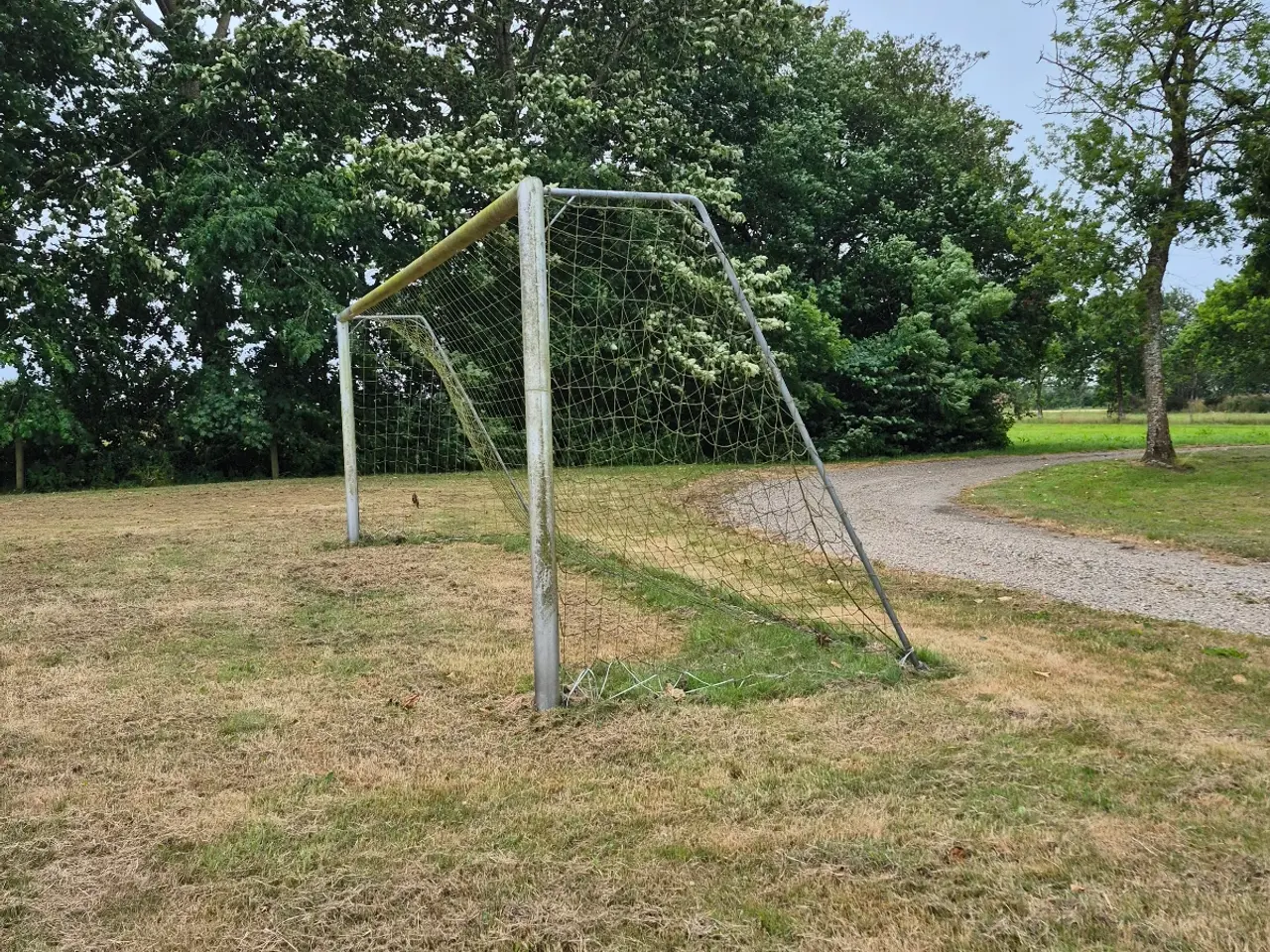 Billede 2 - Fodboldmål 11 mands med helt nyt net