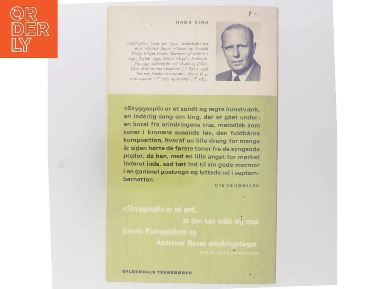 Billede 3 - Skyggespil af Hans Kirk (Bog)