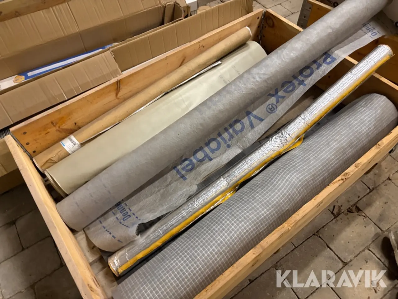 Billede 3 - Diverse ruller med net/plast/folie - cirka 6 ruller
