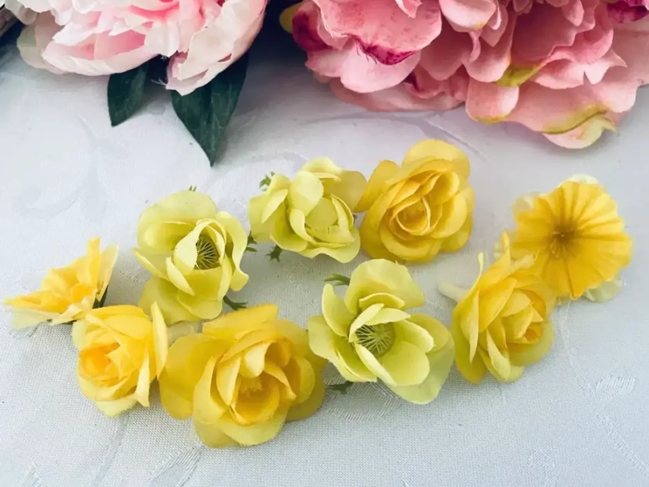 Billede 1 - Kunstig blomster pynt