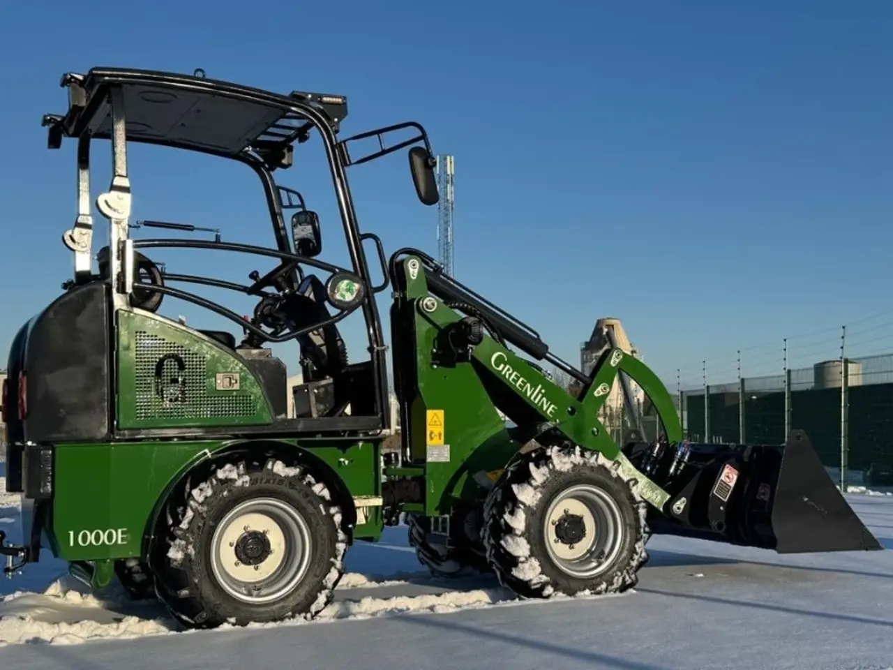 Billede 3 - GreenLine El-Loader E1000 Elektrisk minilæsser