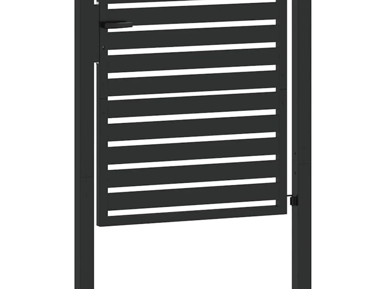 Billede 7 - Havelåge låsbar 100x100 cm aluminium sort