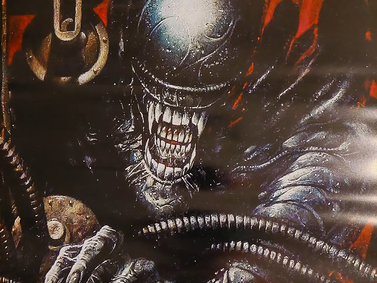 Billede 2 - Stor Alien / Xenomorph plakat (70x100)