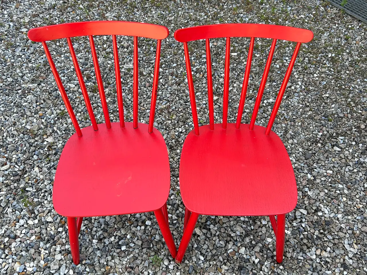 Billede 1 - 2 stk. originale FDB Møbler J46 spisebordsstole.