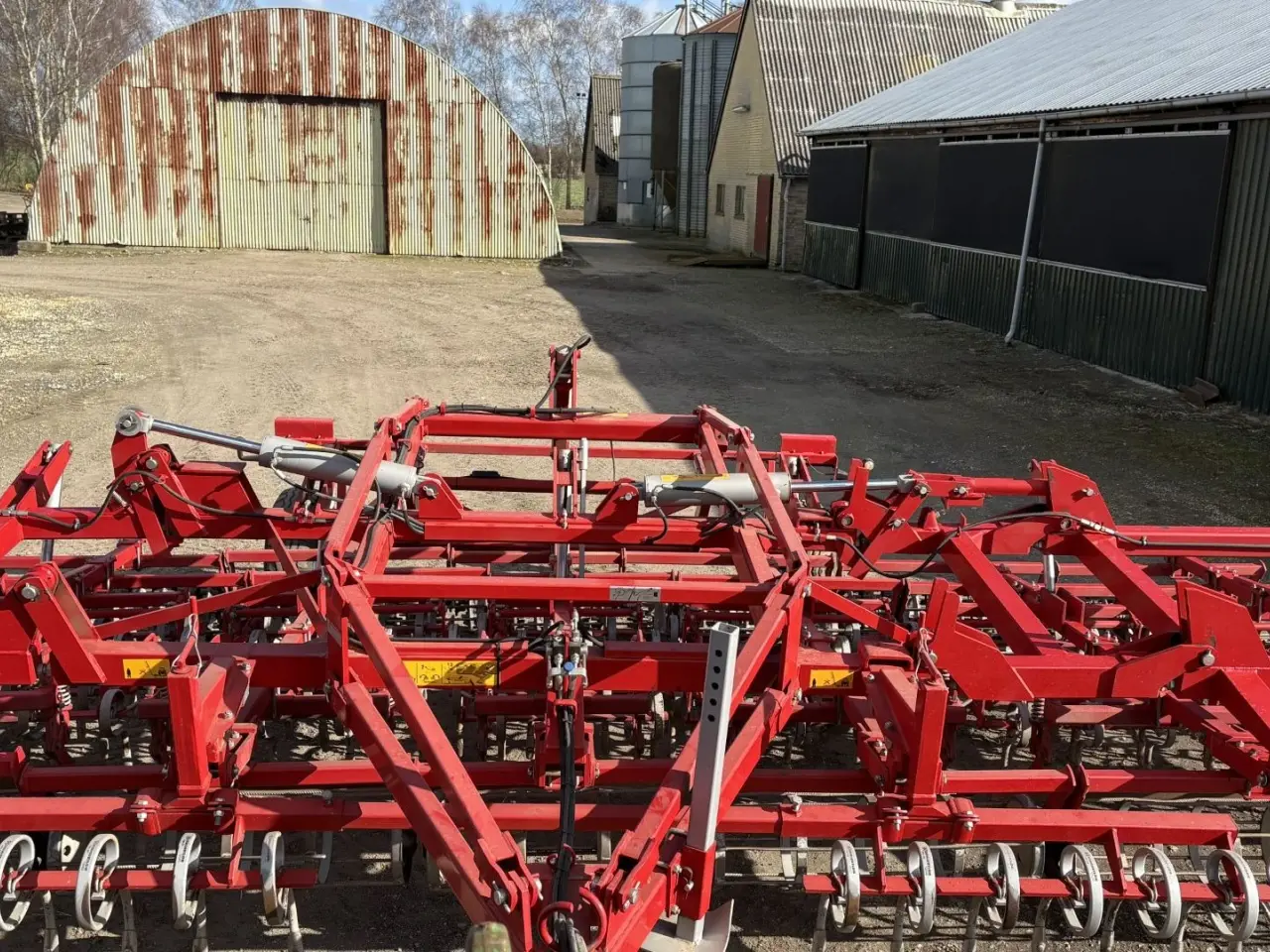Billede 7 - Kongskilde 7 meter germinator med CROSKILL tromle bagerst. Velegnet til roer, spinat og andre speciel afgrøder.