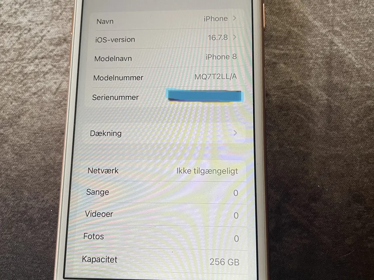 Billede 3 - Pæn velholdt Iphone 8 256